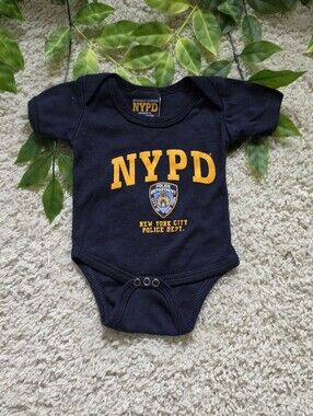 Baby Boy NYPD Onesie (9-12 Months)